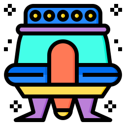 Space capsule icon