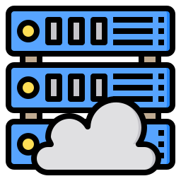 serveur cloud Icône