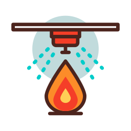 Fire sensor icon