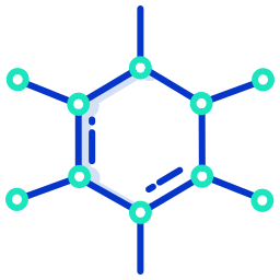 molécules Icône