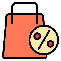 Shopping bag icon