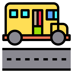 School bus icon