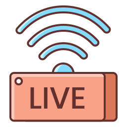 live-streaming icon