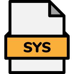 Sys file icon