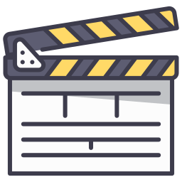 Clapperboard icon