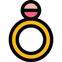 Diamond ring icon