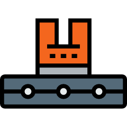 Industrial robot icon