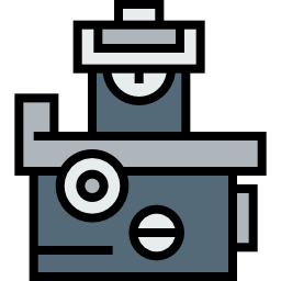 Industrial robot icon