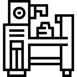 Industrial robot icon