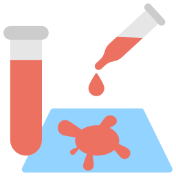 pipette à couleurs Icône