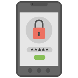 Mobile security icon