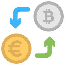 Money exchange icon