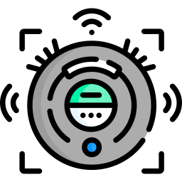 Robot vacuum icon