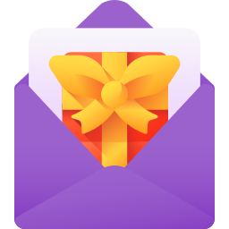 Birthday card icon