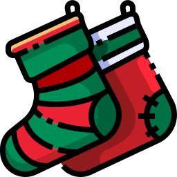 Christmas sock icon