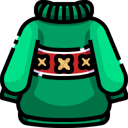 Christmas sweater icon