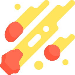 deszcz meteorytów ikona