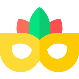 Carnival mask icon