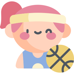 Basketball player icon