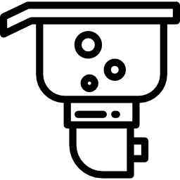 Industrial robot icon