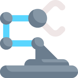 Роботизированная рука иконка