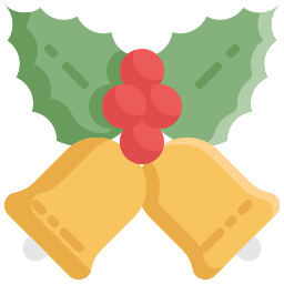 Christmas bell icon