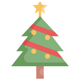 Christmas tree icon