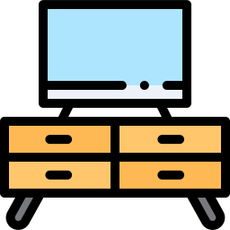 Tv table icon