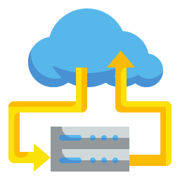 cloud computing icona