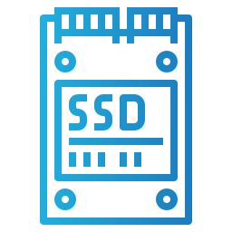 lecteur ssd Icône