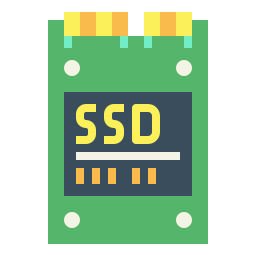 ssd schijf icoon