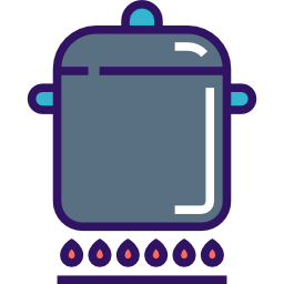 Cooking pot icon