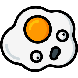 Fried egg icon