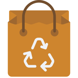 Eco bag icon