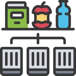 lixeira de reciclagem Ícone