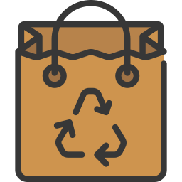 Eco bag icon