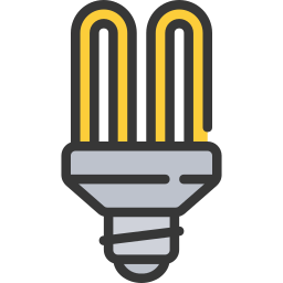 Eco bulb icon