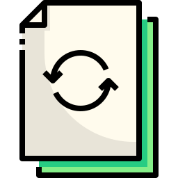 Recycled paper icon