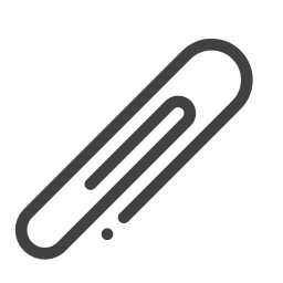 Paper clip icon