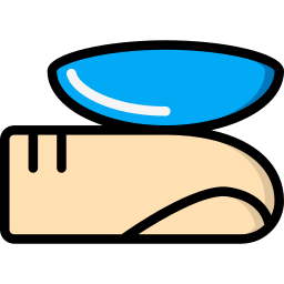 Contact lens icon