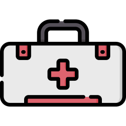 Medical kit icon