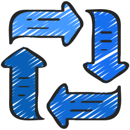 pfeil diagramm icon