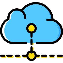 Cloud computing icon