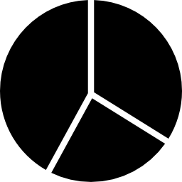 diagramme circulaire Icône