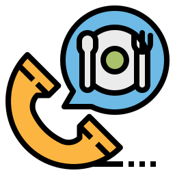 Food delivery icon