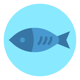 Fish meal icon