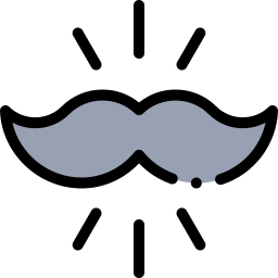 moustache Icône