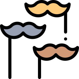 moustache Icône