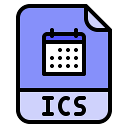 Ics format icon