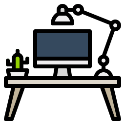 ordinateur de bureau Icône